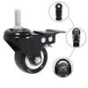 vidaXL Swivel Casters with Brakes 4 pcs 50 mm