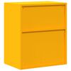 vidaXL Storage Cabinet with Storage Mustard Yellow 60 x 40 x 70 cm