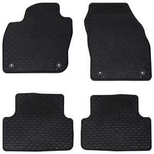 vidaXL Car Mat 4 pcs Black suitable for VW T-CROSS 2019- Rubber