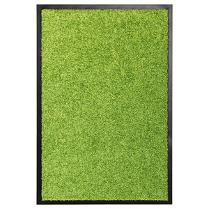 vidaXL Door Mat | Green | Polyamide | 60x40 cm | Door Mat | Rectangular