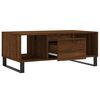 vidaXL Coffee Table Brown Oak 90x50x36.5 cm Engineered Wood