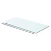 vidaXL Shelves 2 pcs Panel Glass Clear 60x25 cm