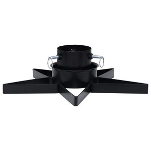 vidaXL Christmas Tree Stand Black 47x47x13.5 cm