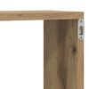 vidaXL Wall Shelf 4 pcs Artisan oak 80 x 15 x 26 cm Engineered wood