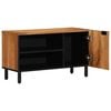 vidaXL TV Cabinet with Shelf Brown 80 x 33 x 46 cm Solid Mango Wood