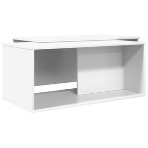 vidaXL Coffee Table Set 2 pcs White 90 x 48 x 40 cm Engineered Wood