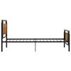 vidaXL Bed Frame without Mattress Metal 90x200 cm