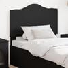 vidaXL Headboard with Headboard Black Oak 75 cm Engineered wood
