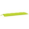 vidaXL Garden Bench Cushion Bright Green 150x50x7 cm Oxford Fabric