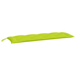 vidaXL Garden Bench Cushion Bright Green 150x50x7 cm Oxford Fabric