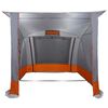 vidaXL Tailgate Tent Grey and Orange 285 x 255 x 245 cm Taffeta