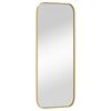 vidaXL Wall-mounted Mirror Gold 30x80 cm Rectangle