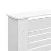 vidaXL Radiator Cover White 152x19x81.5 cm MDF