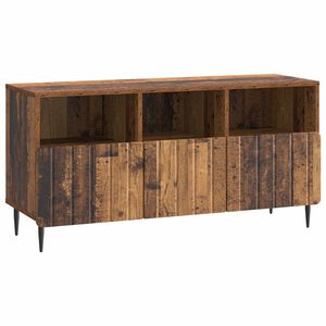 vidaXL TV Cabinet Old Wood 102 x 34.5 x 50 cm Engineered Wood