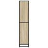 vidaXL Book Cabinet Sonoma Oak 40x35x170.5 cm Engineered Wood