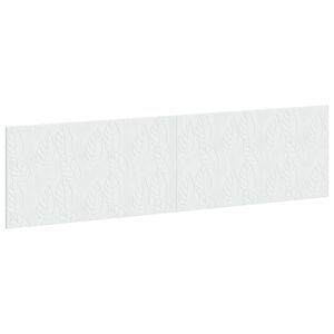 vidaXL Wall-Mounted Headboard DELFT White Engineered Wood