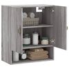 vidaXL Wall Cabinet Grey Sonoma 60x31x70 cm Engineered Wood