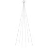 vidaXL Christmas Tree on Flagpole Cold white 108 LEDs 180 cm