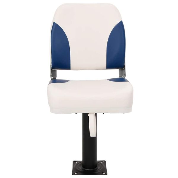vidaXL Boat Seat with Pedestal 360&deg; Rotatable