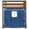 vidaXL Bunk Bed without Mattress Blue 90x200 cm Solid Wood Pine