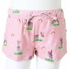 Kids' Shorts with Drawstring Light Pink 116