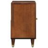 vidaXL Sink cabinet Honey Brown 62 x 33 x 58 cm Solid Mango Wood