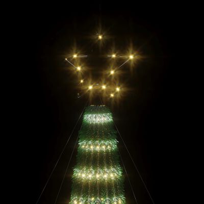 vidaXL Christmas Tree Light Cone 275 LEDs Warm White 180 cm