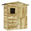vidaXL Garden Storage Shed Impregnated Pinewood