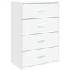 vidaXL Sideboard White 60x31x84 cm Engineered Wood