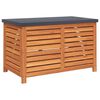 vidaXL Garden Storage Box 60x50x55 cm Solid Wood Eucalyptus