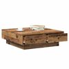 vidaXL Coffee Table Old Wood 90 x 90 x 28 cm Engineered Wood