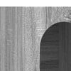 vidaXL Sideboard Grey Sonoma 59 x 35 x 100.5 cm Engineered Wood