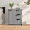 vidaXL Sideboard Grey Sonoma Engineered Wood