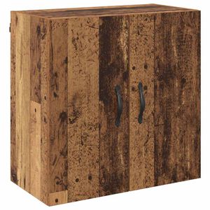 vidaXL Wall-Mounted Cabinet Old Wood 60 x 31 x 60 cm Engineered Wood