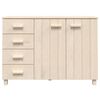 vidaXL Sideboard HAMAR Honey Brown 113x40x80 cm Solid Wood Pine