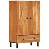 vidaXL Highboard 60x33x100 cm Solid Wood Acacia