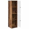vidaXL Highboard Old Wood 35 x 37 x 142 cm Engineered Wood