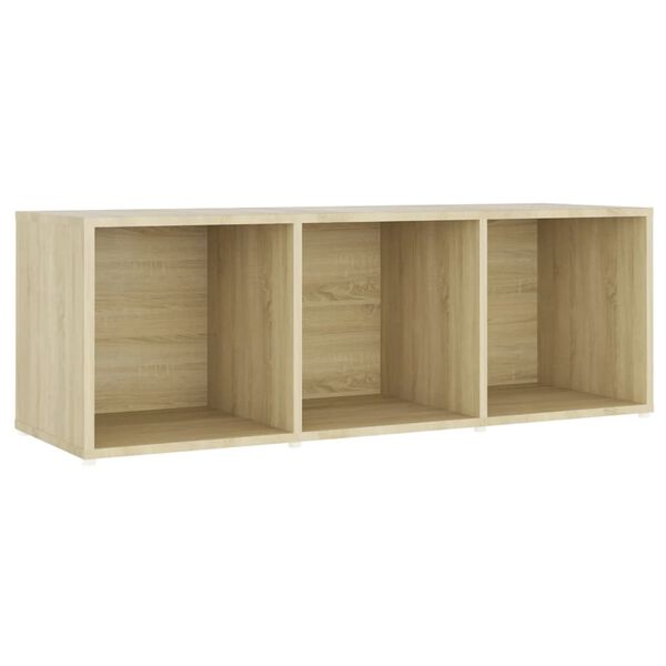 vidaXL TV Cabinets 4 pcs Sonoma Oak 107x35x37 cm Engineered Wood