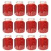 vidaXL Glass Jam Jars with Lock 12 pcs 5 L