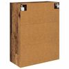 vidaXL Wall-mounted Cabinet 2 pcs Old Wood 69.5 x 34 x 90 cm