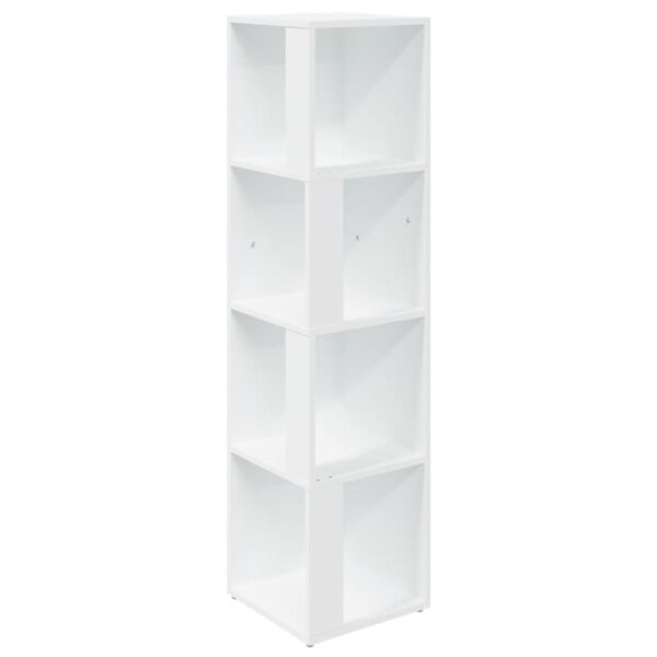 vidaXL Corner Cabinet White 33x33x132 cm Engineered Wood