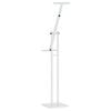 vidaXL Trade Show Displays White 26.5 x 26.5 x 127 cm Steel