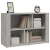 vidaXL Sideboard Concrete Grey 80x30x54 cm Engineered Wood