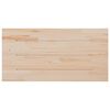 vidaXL Table Top 100x50x2.5 cm Rectangular Solid Wood Pine