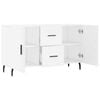 vidaXL Sideboard White 100x36x60 cm Engineered Wood