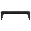 vidaXL Monitor Stand Black Oak 55 x 23 x 14 cm Engineered Wood