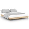 vidaXL Bed Frame without Mattress Sonoma Oak 140x200 cm Engineered Wood