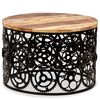 vidaXL Coffee Table Solid Mango Wood 60x40 cm