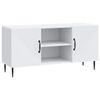 vidaXL TV Cabinet White 102 x 34.5 x 50 cm Engineered Wood