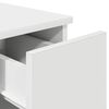 vidaXL Bedside Cabinet with Drawer White 20x36x60 cm